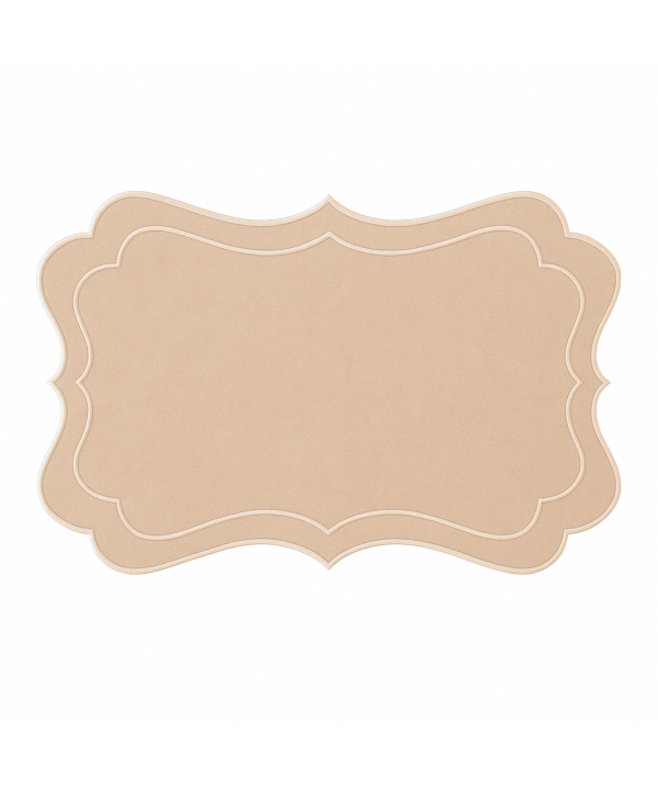 Dessous d'assiette sable