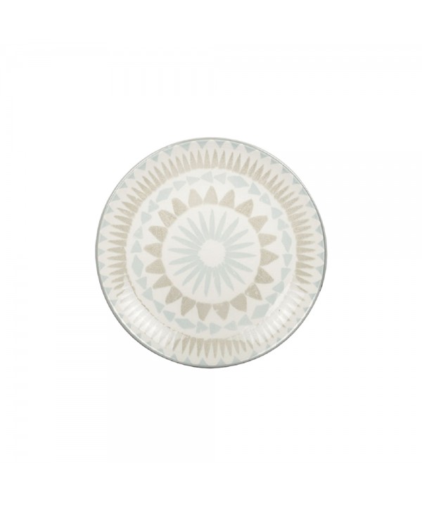 Assiette à dessert bleue - coachella