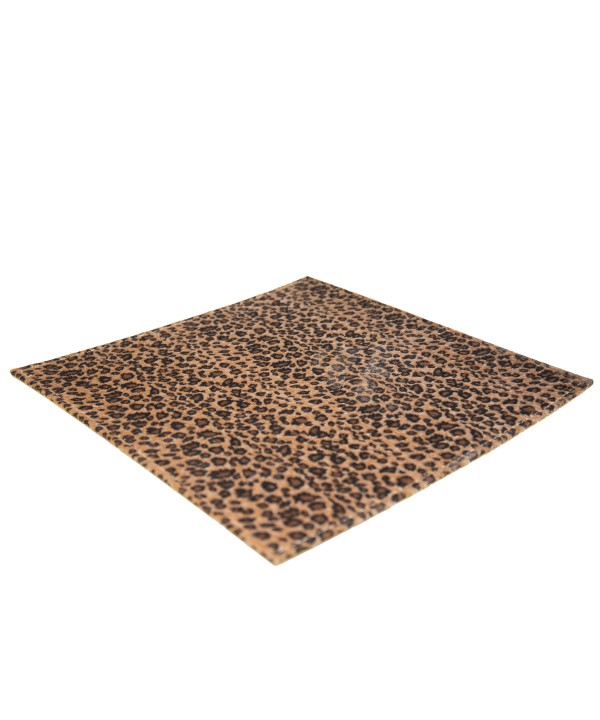 Leopard plate mat 30x30x0.5cm